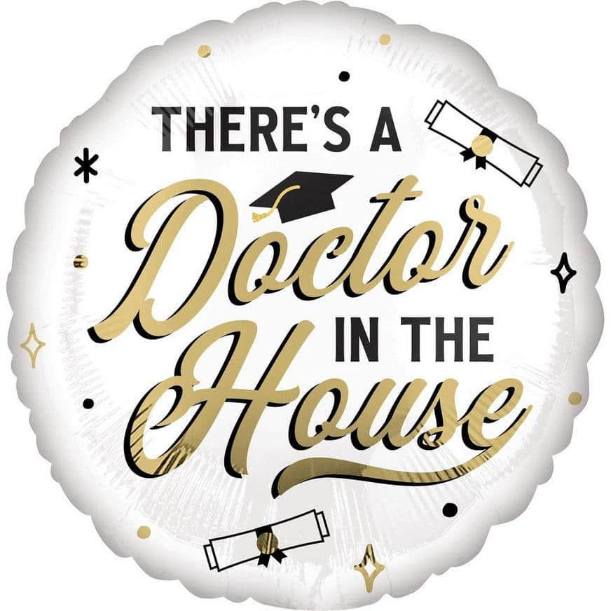 Doctor Congrats Grad Foil Balloon Bouquet